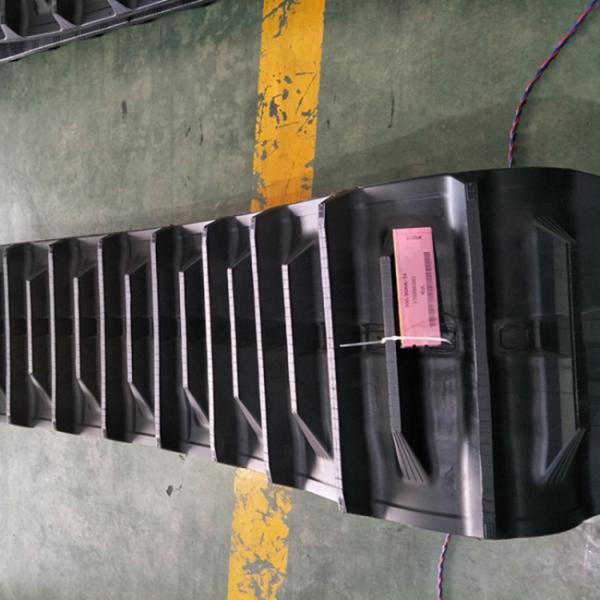 54 pistas de goma de la correa eslabonada de los vínculos, pistas del excavador de Yanmar del reemplazo