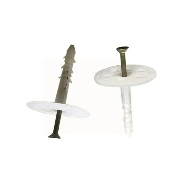 Corrosion Resistant Plastic Insulation Anchor 55mm 60mm Disc for Indoor / Outdoor Use
