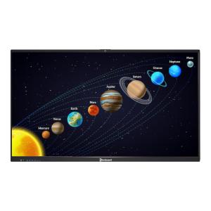 Qtenboard 4K Resolution Interactive Whiteboard with 40-50 Touch Points and Multi-Language Support Smart LCD Display