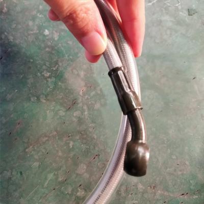 Fábrica de produção de montagem de linha de freio trançado de aço inoxidável 3,2 mm * 7,5 mm 1/8 ”
