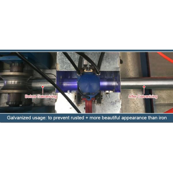 Máquina de fabricación de tubos de acero inoxidable de carbono Hf