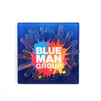 Autocollant de réfrigérateur magnétique acrylique personnalisé