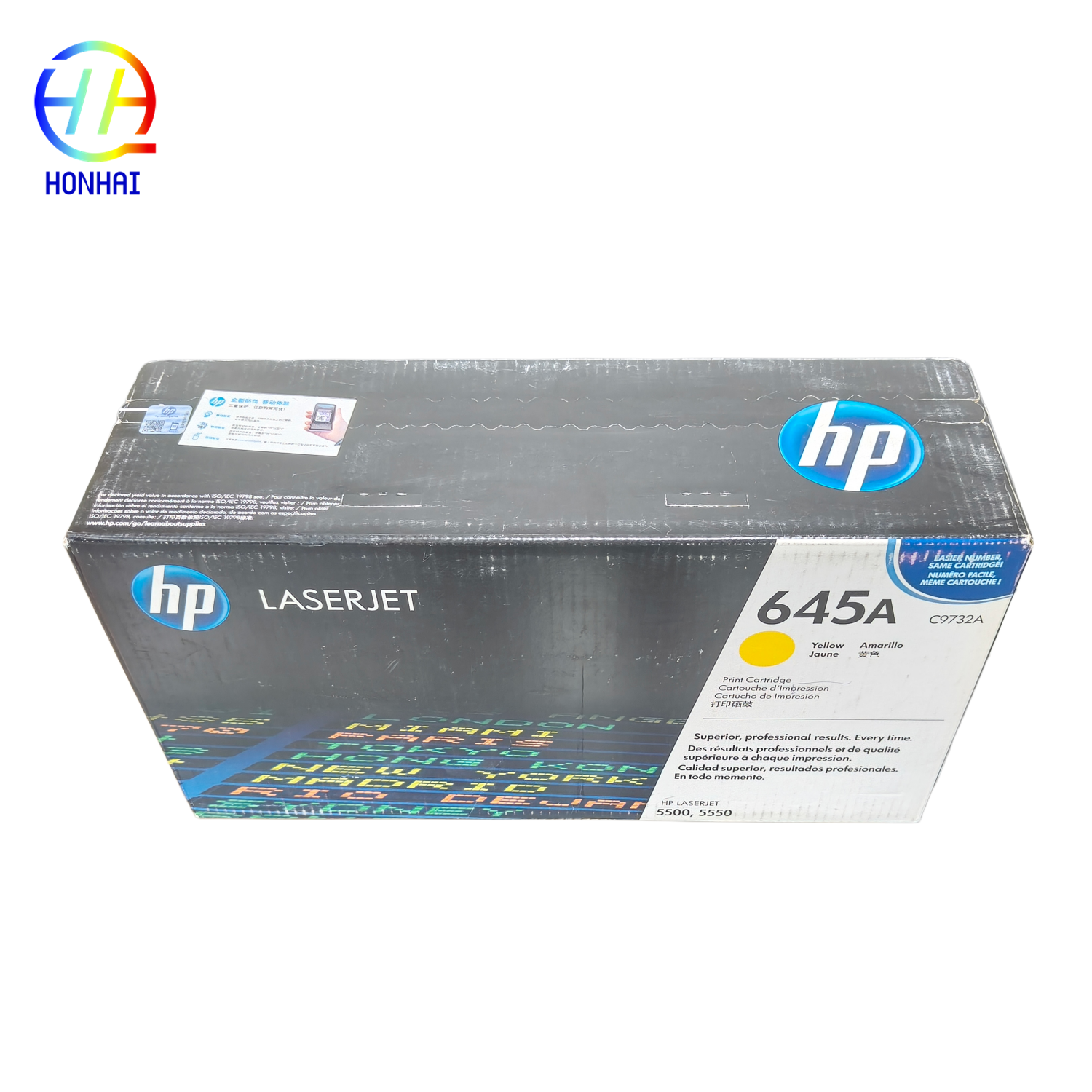 Original Laser Toner Cartridge 645A C9730A C9731A C9732A C9733A for HP Color LaserJet 5500, 5500dn, 5500dtn, 5500hdn, 5500n, 5550, 5550dn, 5550dtn, 5550hdn, 5550n Printer parts