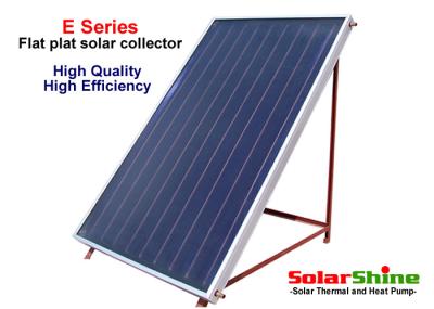 Safety Flat Plate Solar Collector , Solar Water Heater Evacuated Tube Collector