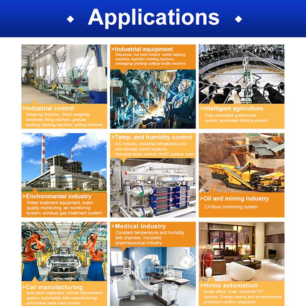 Промышленный интегрированный PLC 4AD 2DA Coolmay QM3G HMI для радиотехнической аппаратуры