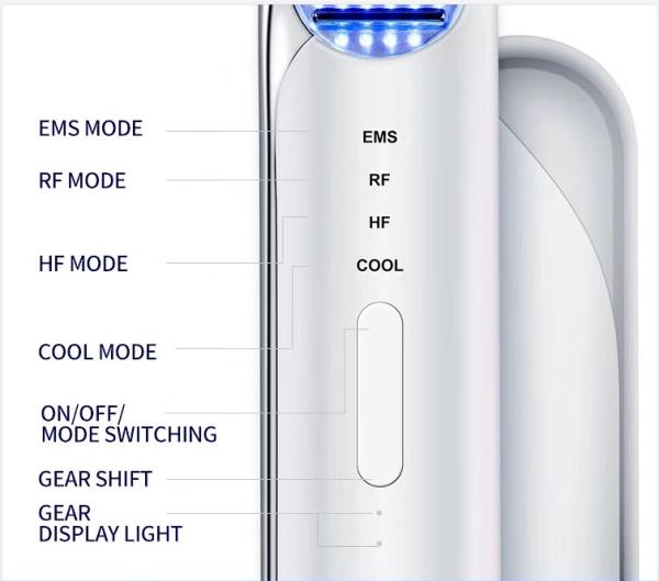 4 In 1 RF Face Lifting Skin Tightening Beauty Machine Galvanic Photon
