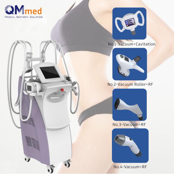 Popular Velasmooth V9 Slimming System Fat Loss Body Shaping RF Vacuum Roller Cavitation Cellulite Removal Beauty Machine