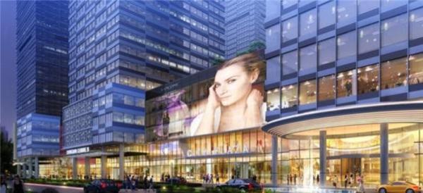 P10mm Special LED Display , Translucent LED Film Display For Super Market