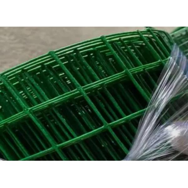 Pvc зеленого цвета 3Fts покрыл для ячеистой сет сети ограждать загородку сада провода Rolls свертывает Rustproof