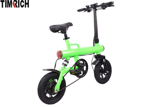 12'' Adult Electric Folding Bike 36V 500 Watt Portable TM-KV-1260 With LCD Display