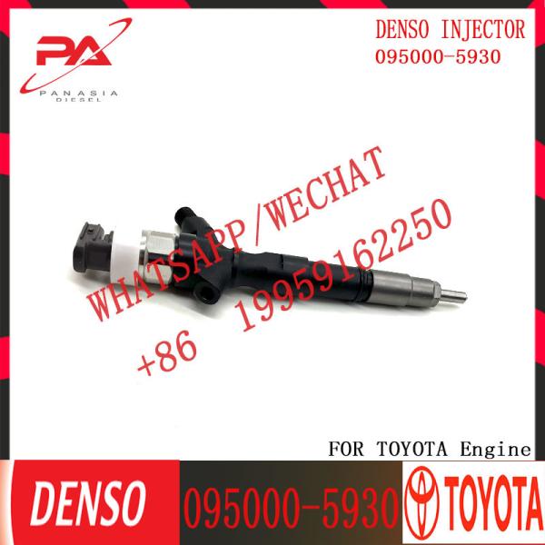 common rail injector 095000-5930 for toyota truck diesel pump injector 23670-09060 for toyota high pressure engine