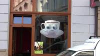 100um Transparent Rear Projection Film Holographic Screen Film For Shop Window