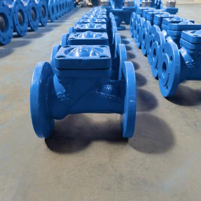 Check Valve Di Check Valve 16INCH DN400 Flanged Bolted Metal Soft Seat Water Air Oil Medium