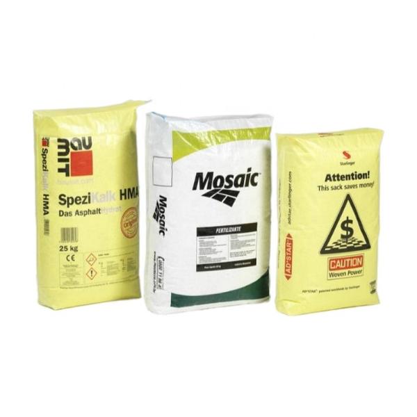 Best sale 20KG 25KG 40KG 50KG  pp woven cement bag China manufacture
