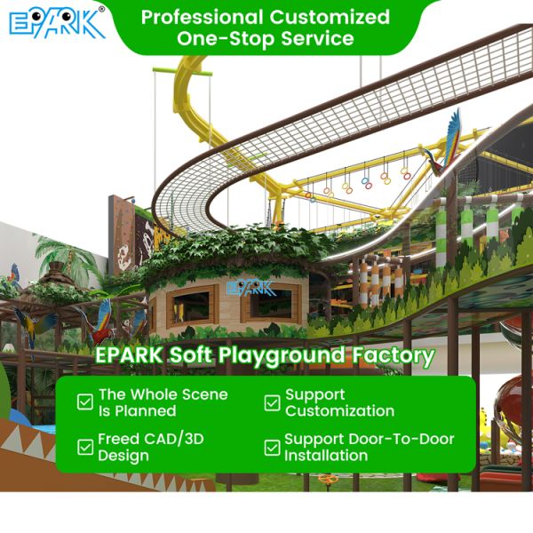Indoor Playground 954m² | Factory Direct Sales