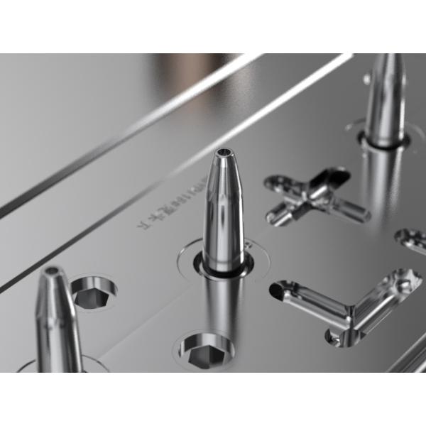 Подсказка грифеля (1*8)/холодный отлейте в форму бегуна/2-плит/No.24848