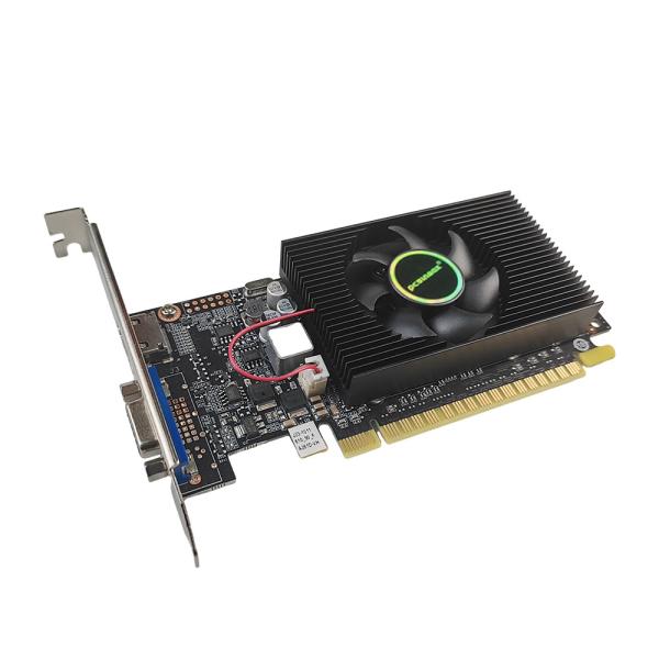 PCWINMAX GeForce GT 610 2G DDR3 Low Profile Graphics Card PCI Express 1.1 x16 HD VGA Ports Entry Level GPU