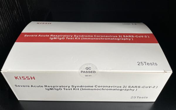 SARS-CoV-2 Rapid IgM IgG Antibody Test Kit GICA 25 Test