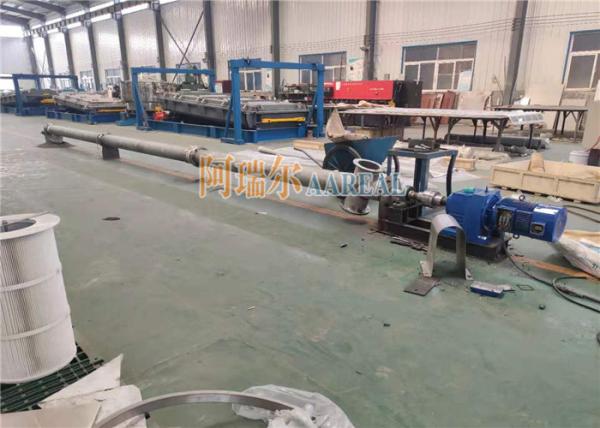 Diâmetro 219 mm comprimento 9000 mm tubulado parafusos transportador alimentador 316L grau alimentício