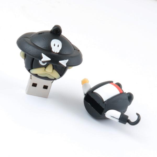 O Usb dado forma personalizado dos desenhos animados dos Cyclops pisca velocidade rápida do Usb 2,0 e 3,0 da movimentação