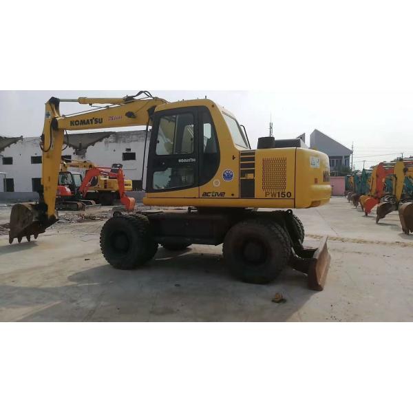 0.97m3 Bucket PW160-7 16 Ton Used Komatsu Excavator