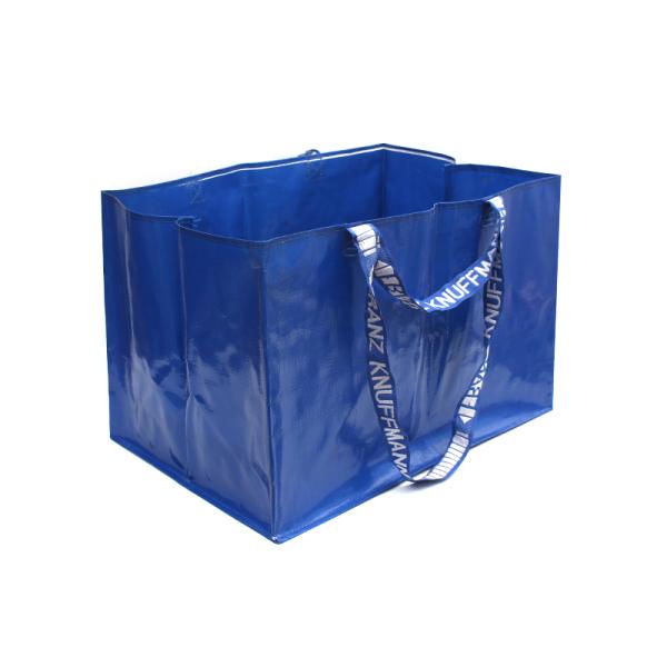 Durable Laminated Woven Polypropylene Bags , Lightweight Foldable Shopping Bag