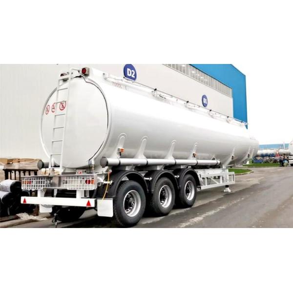 46000L 3 Axle Stainless Steel Milk Tanker Trailers