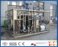 type du plat 500L équipement de pasteurisation de lait avec l'échangeur de chaleur de laiterie