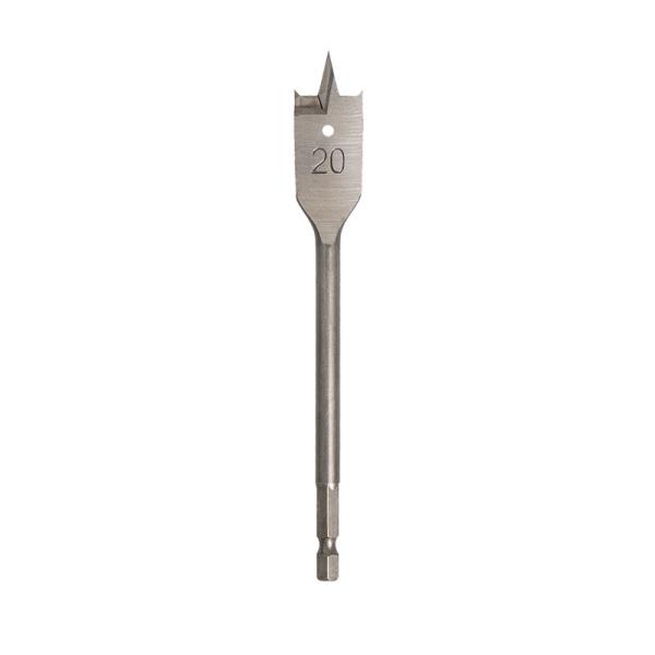 25mm Wood Paddle Spade Drill Bits High Carbon Steel For Hardwood Plastic Drilling