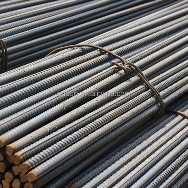 15 mm HRB400 Rebar de aço com nervuras a quente para molduras de aço de concreto A615 Grau G60
