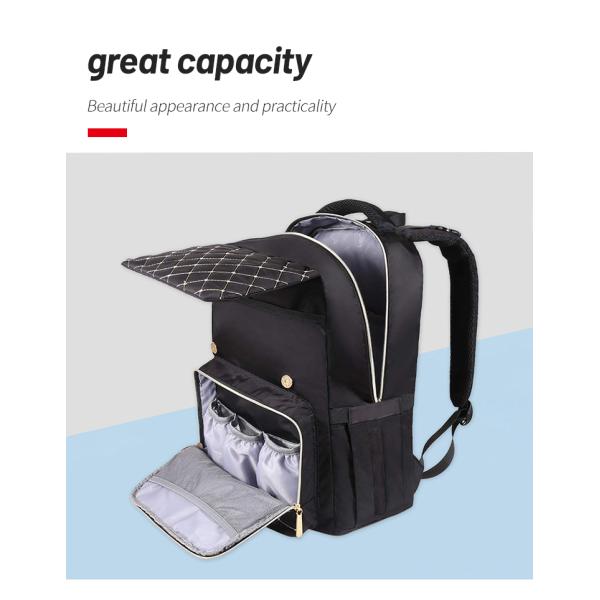 New Large-capacity Diaper Bag Multi functional Backpack Mummy Bag Small Fresh Mother and Baby Backpack