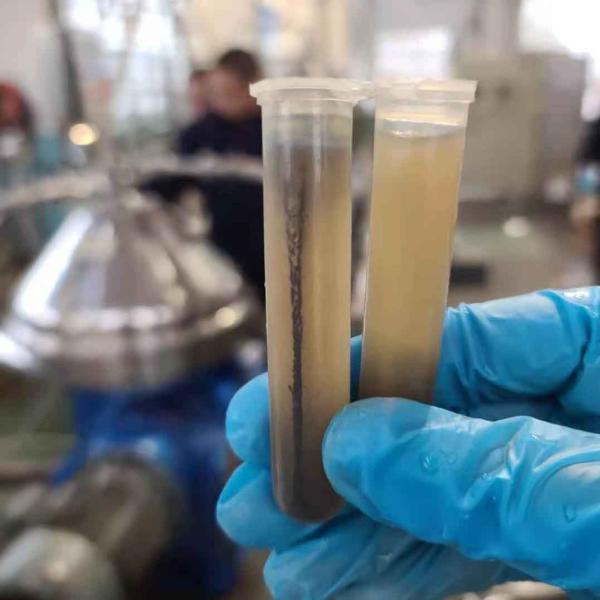 Сепаратор минеральных масел мощностью 90 кВт Рыба 7 т / ч Средняя емкость самоочищающая чаша