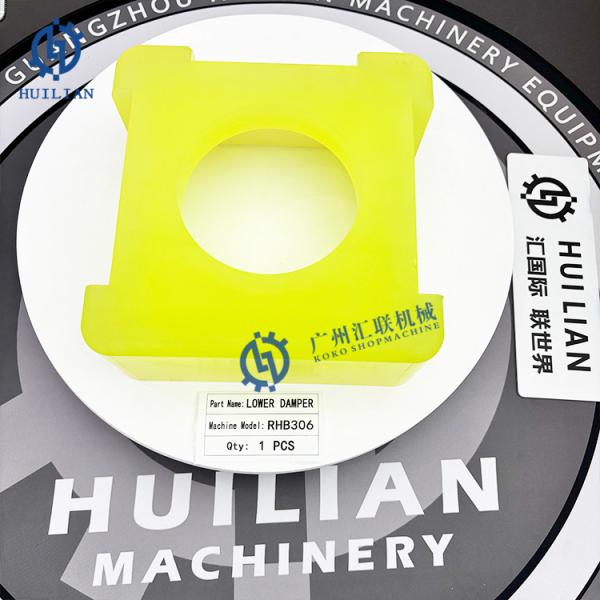 Everdigm EHB306 Lower Damper EHB06 EHB10 EHB13 EHB17 EHB25 EHB30 EHB40 Box Type Hydraulic Breaker Hammer Spare Parts Rubber Pad Damper