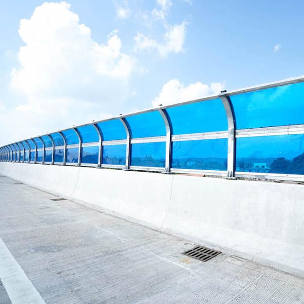 Загородка звукового барьера поликарбоната листа ПММА 4фткс8фт акриловая пластиковая