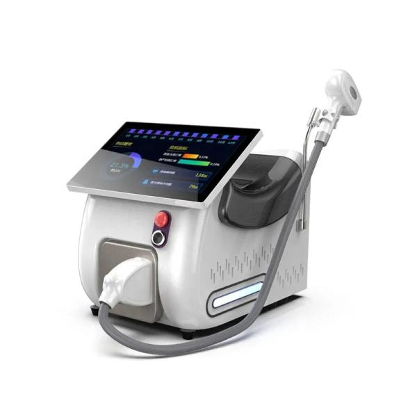 3 Wavelength Diode Laser Hair Removal Machine 2500W 2 In 1 Beauty 755 808 1064