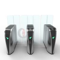 La porte coulissante automatique de barrière d'aileron du tourniquet 316SS ravissent bidirectionnel