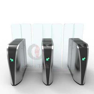 A porta deslizante automática da barreira da aleta do torniquete 316SS extasia bidirecional