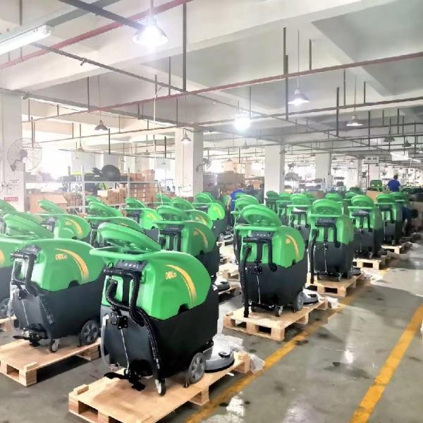 510mm Low Noise Indoor Battery Operated Cleaning Machine for Industrial Floor Scrubbing