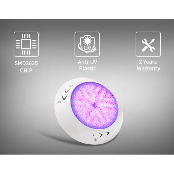 12V 18W - подводный свет IP68 бассейна изменения цвета RGB света бассейна 42W с удаленным