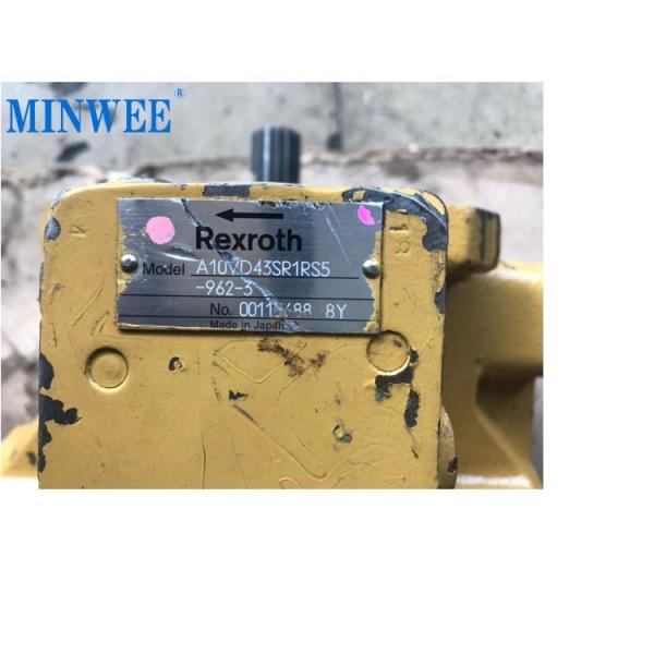 Rexroth Uchida A10VD43SR1RS5 pour CAT307SR, SK80SR, pompe hydraulique d'excavatrice de SK75UR A10VD43, A10VD43SR1RS5-994-0, A10VD43SR1