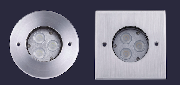 Cree LED 6W 9W Underground Lights With 316 Stainless Steel Cover