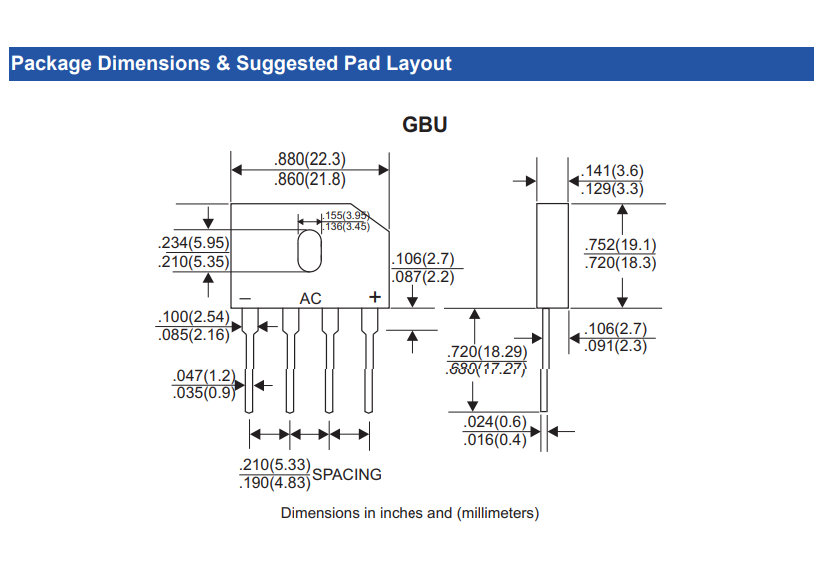 GBU4005-GBU410 4A Bridge Rectifier for Power Supply & Energy Applications | PCBA Design & ODM Solution Support