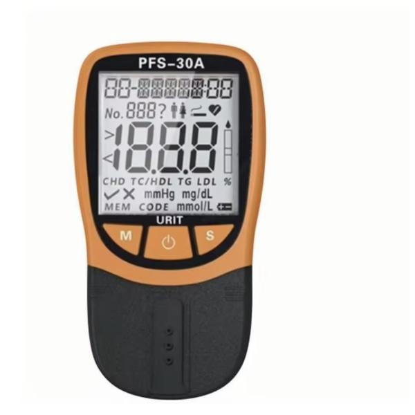Testeur de cholestérol sanguin PFS30, instrument de mesure des lipides sanguins, approuvé par la FDA