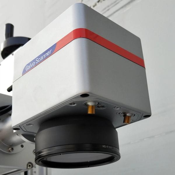 CE Laser Marking Machine , 12000mm/S Metal Fiber Laser Marker