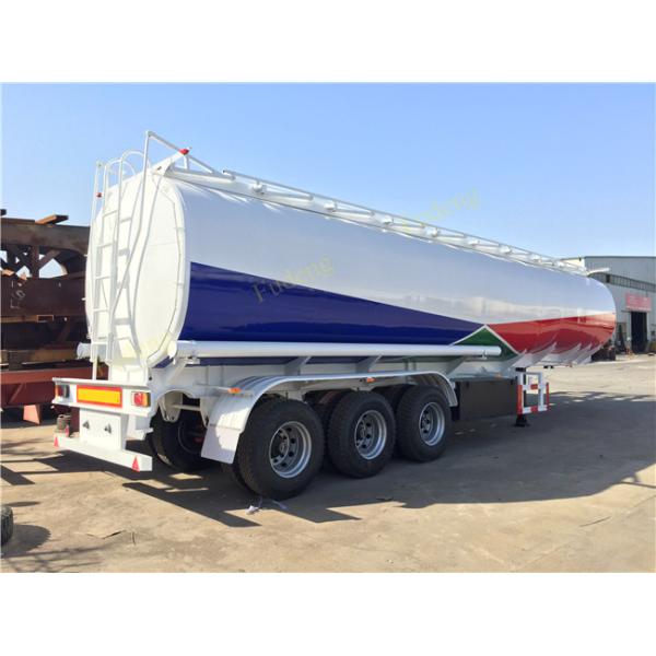 Customized 45000 L Fuel tanker Aluminum fuel tanker semi trailer with 3 axle