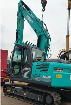 14 Tons Used Kobelco Excavator 0.57m3 Bucket Capacity With Well Maintained