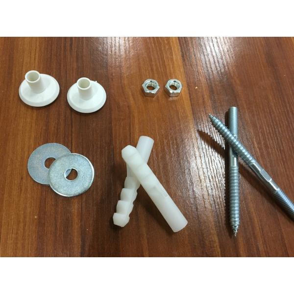 Universal Silver Toilet Seat Fixing Screws Kit For Wash Basin Accessories