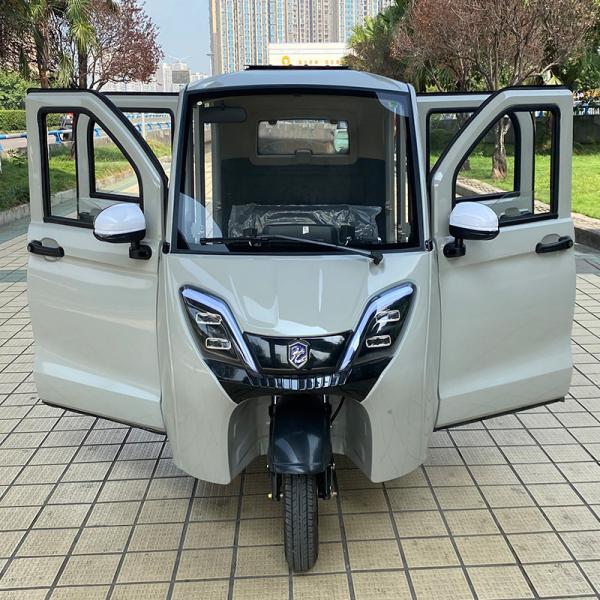 Wholesale Customized Closed Passenger Motorized Tricycle 180cc Fuel Gasoline Ticycle 3 Wheel Motorcycle