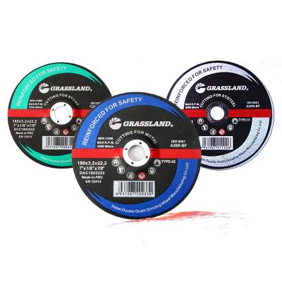 180 Mm X 3 X 22 Metal 7 X 1/8 X 7/8 Abrasive Wheel For Angle Grinder
