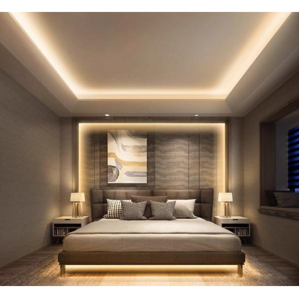 Low Voltage Self-Adhesive Waterproof LED Strip Lights for Cabinet / TV Background Wall / Bedroom